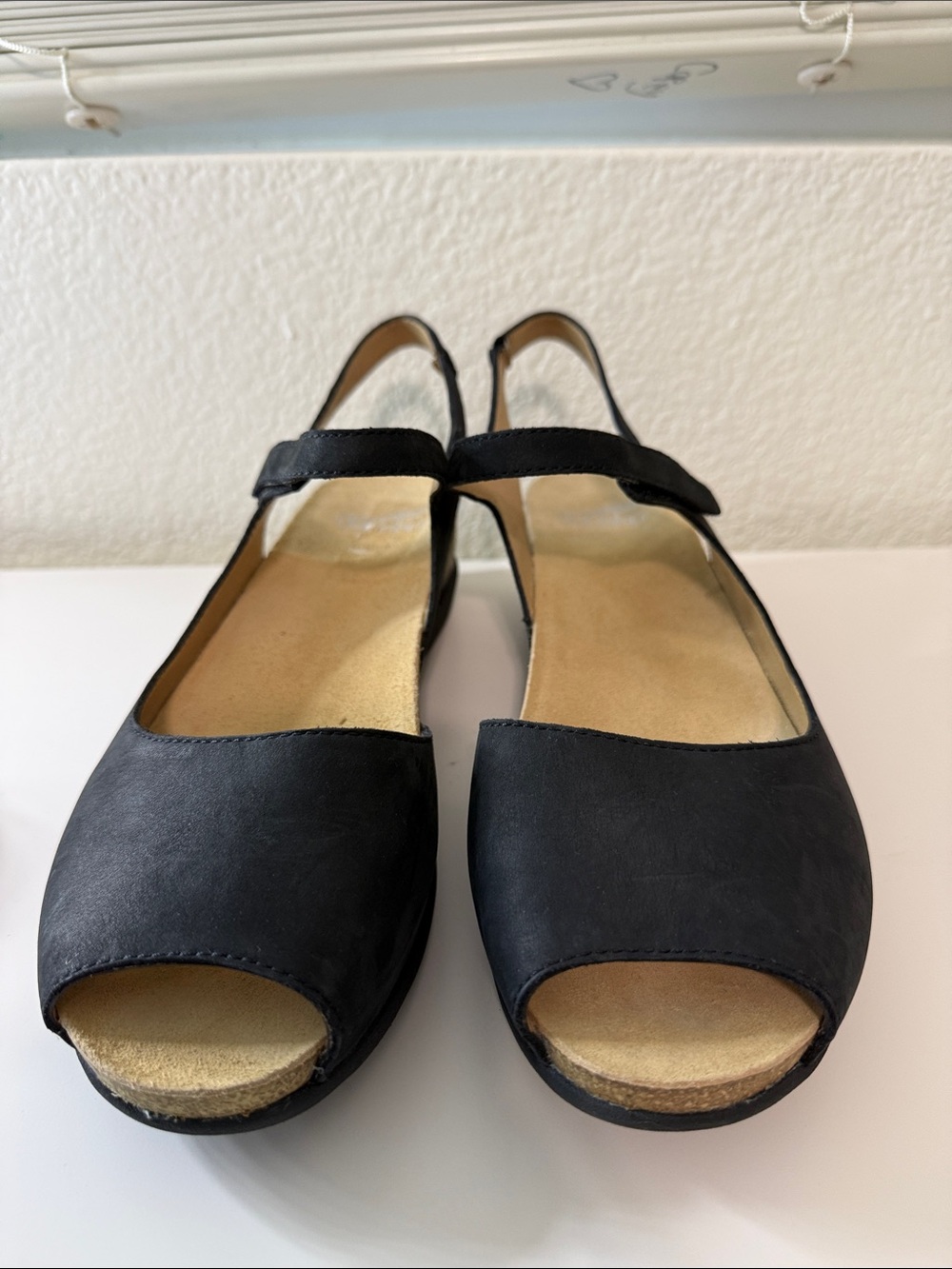Black Dansko open toe sandals - size 42